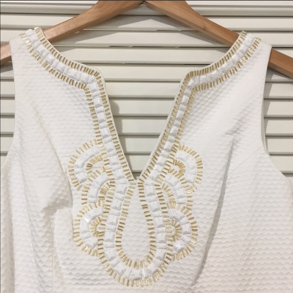 Lily Pulitzer - Janice Resort White Shift Dress - Picture 2 of 4